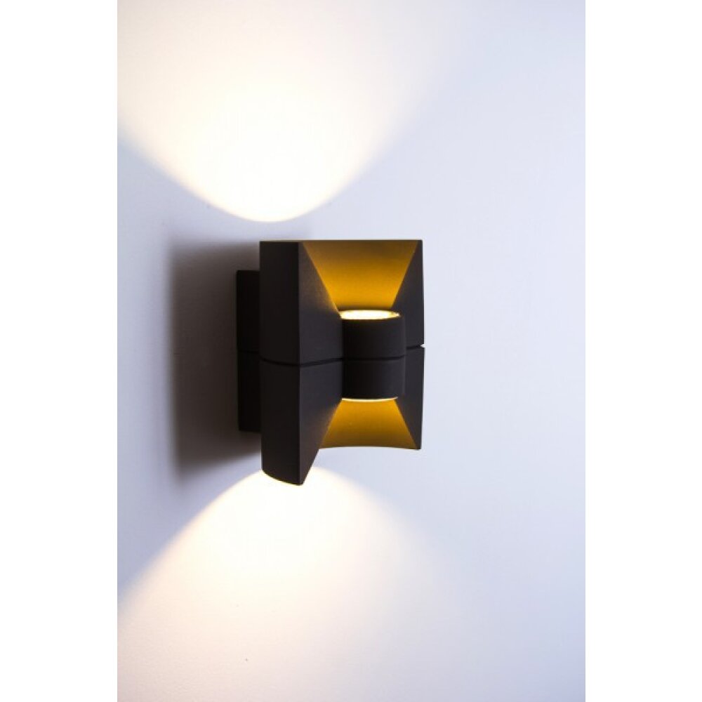 San Jose Aussenwandleuchte LED Anthrazit, 2-flammig
