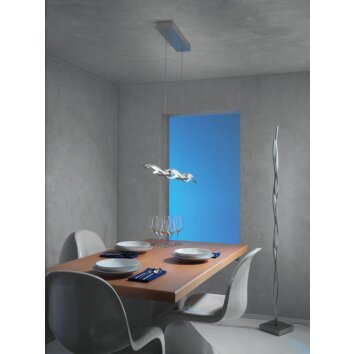 Escale SILK Stehleuchte LED Aluminium, 1-flammig