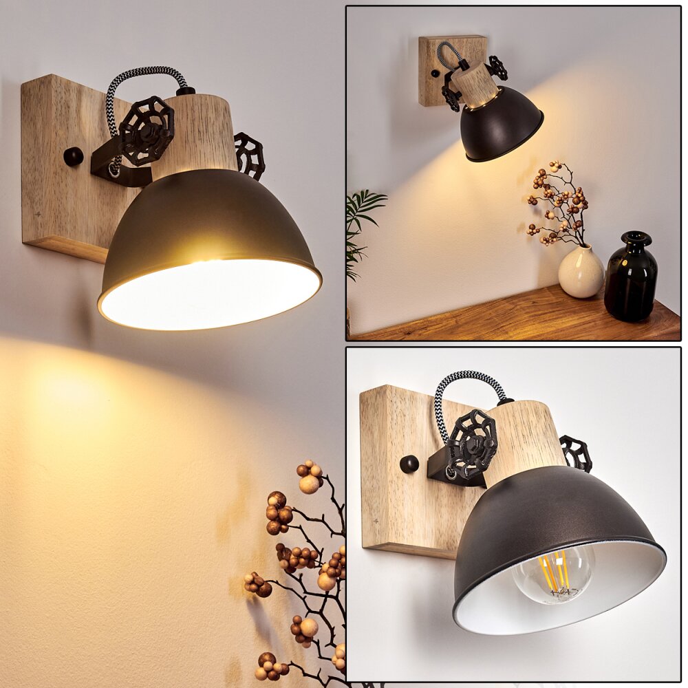 Orny Wandleuchte Anthrazit, 1-flammig main product photo