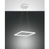 Fabas Luce Bard Pendelleuchte LED Weiß, 1-flammig