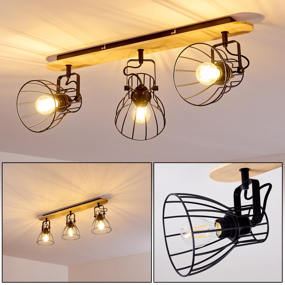 Forshaga Deckenleuchte Braun, 3-flammig main product photo