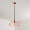 Badalucco Pendelleuchte Kupferfarben, 1-flammig