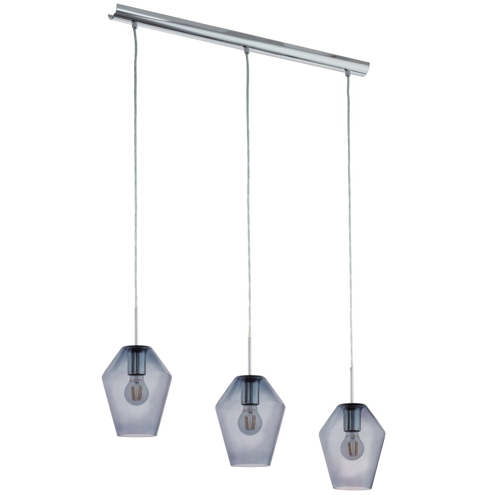 Eglo MURMILLO Hängeleuchte Chrom, 3-flammig main product photo