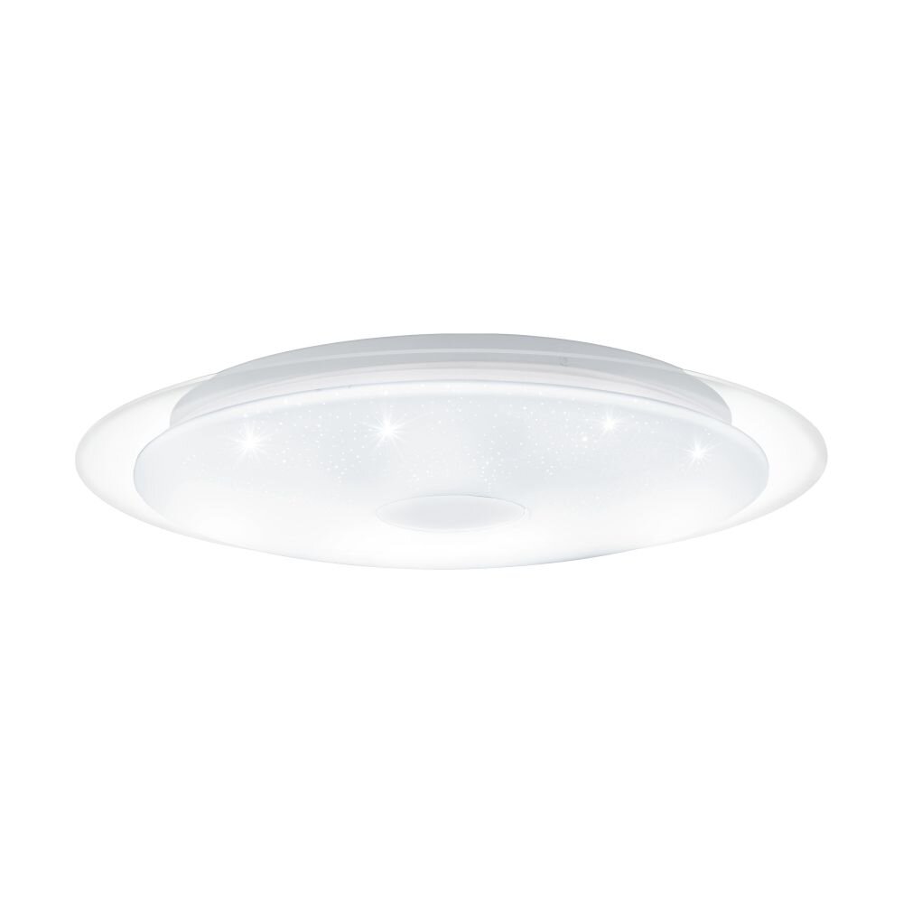 EGLO LANCIANO Deckenleuchte LED Transparent, Klar, Weiß, 1-flammig, Fernbedienung main product photo