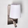 Kublis Wandleuchte LED Nickel-Matt, 2-flammig