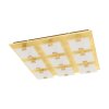 Eglo VICARO Deckenleuchte LED Gold, 9-flammig