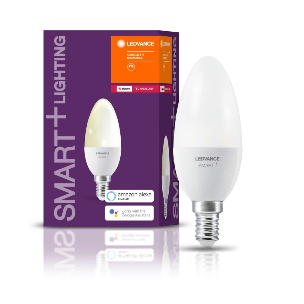 LEDVANCE SMART+ LED E14 6 Watt 2700 Kelvin 470 Lumen main product photo
