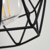 Barbengo Wandleuchte Braun, Schwarz, 1-flammig