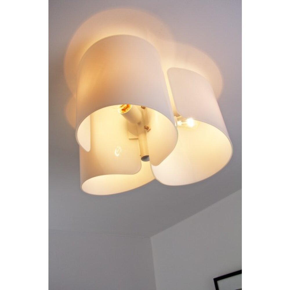 Selene PAPIRO Deckenleuchte Weiß, 3-flammig main product photo