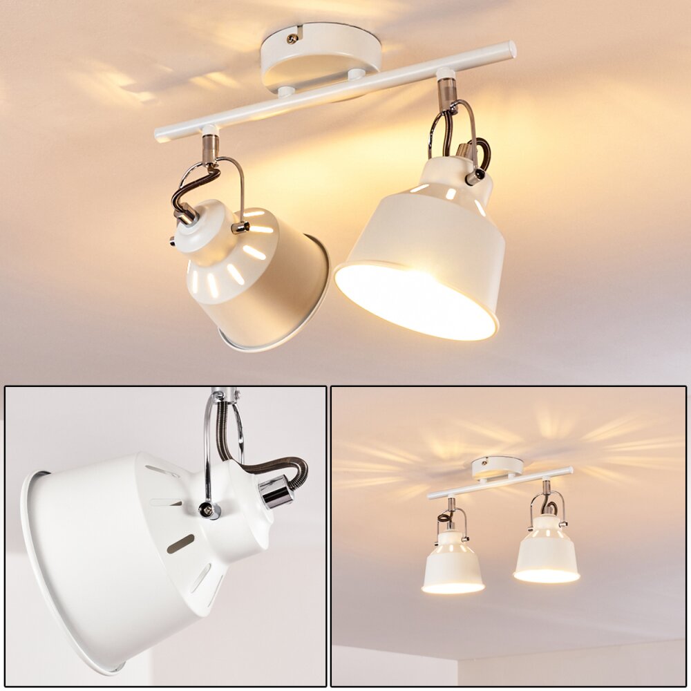 Safari Deckenleuchte Weiß, 2-flammig main product photo