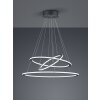 Trio Leuchten Durban Pendelleuchte LED Anthrazit, 1-flammig