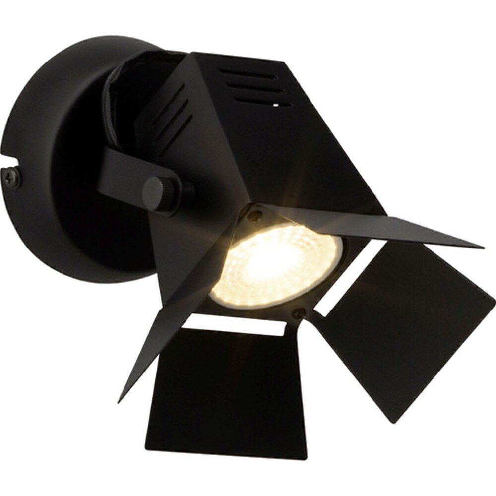 Brilliant Movie Wandleuchte LED Schwarz, 1-flammig main product photo