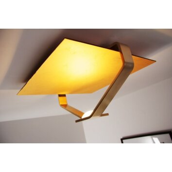 Elesi Luce Deckenleuchte LED Gold, 1-flammig