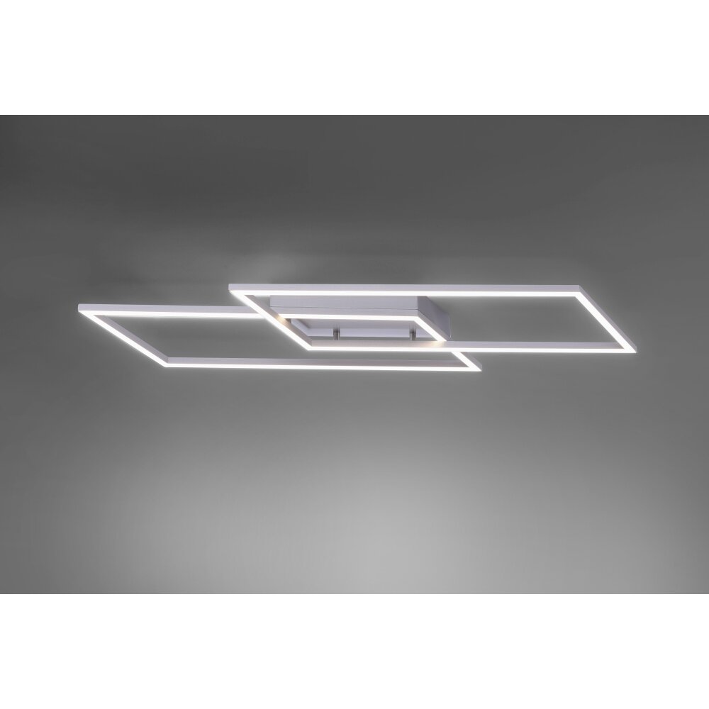 Paul Neuhaus INIGO Deckenleuchte LED Edelstahl, 2-flammig main product photo