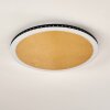 Aitrach Deckenleuchte LED Gold, Weiß, 1-flammig