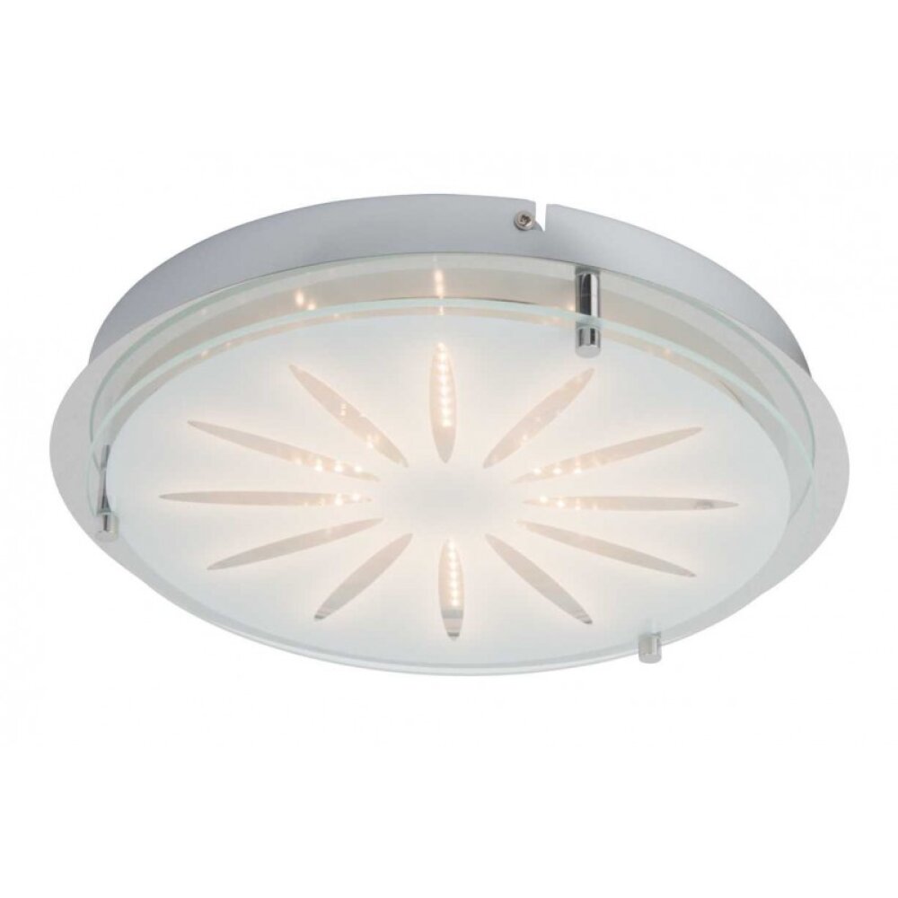 Brilliant Cathleen Wand- und Deckenleuchte LED Chrom, 1-flammig main product photo