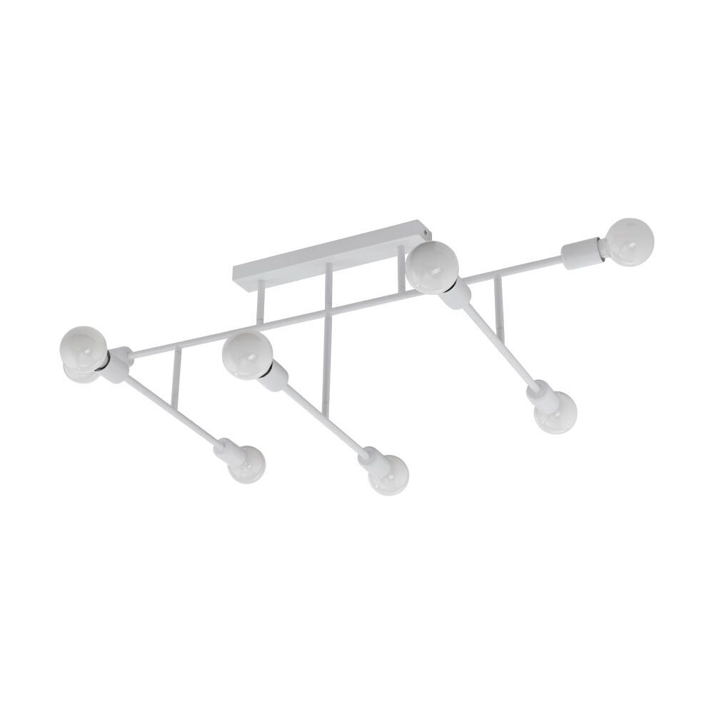 Eglo BELSIANA Deckenleuchte Weiß, 8-flammig main product photo