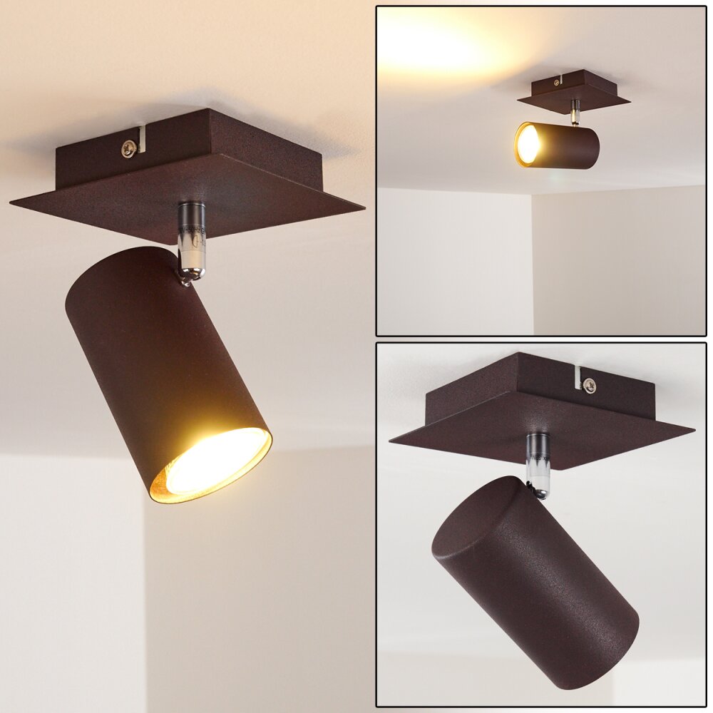 Zuoz Deckenleuchte Rostfarben, 1-flammig main product photo