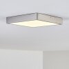 Broglen Deckenpanel LED Nickel-Matt, 1-flammig