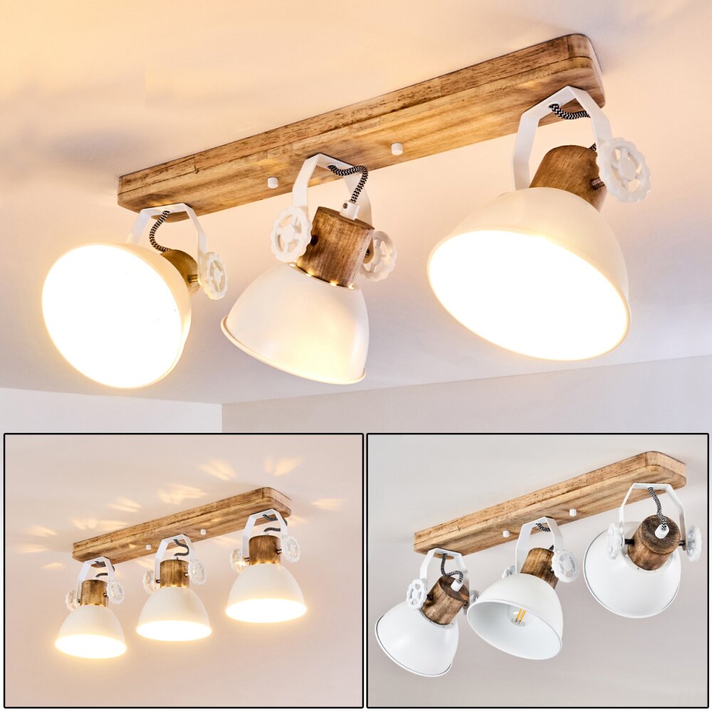 Orny Deckenleuchte Weiß, 3-flammig main product photo