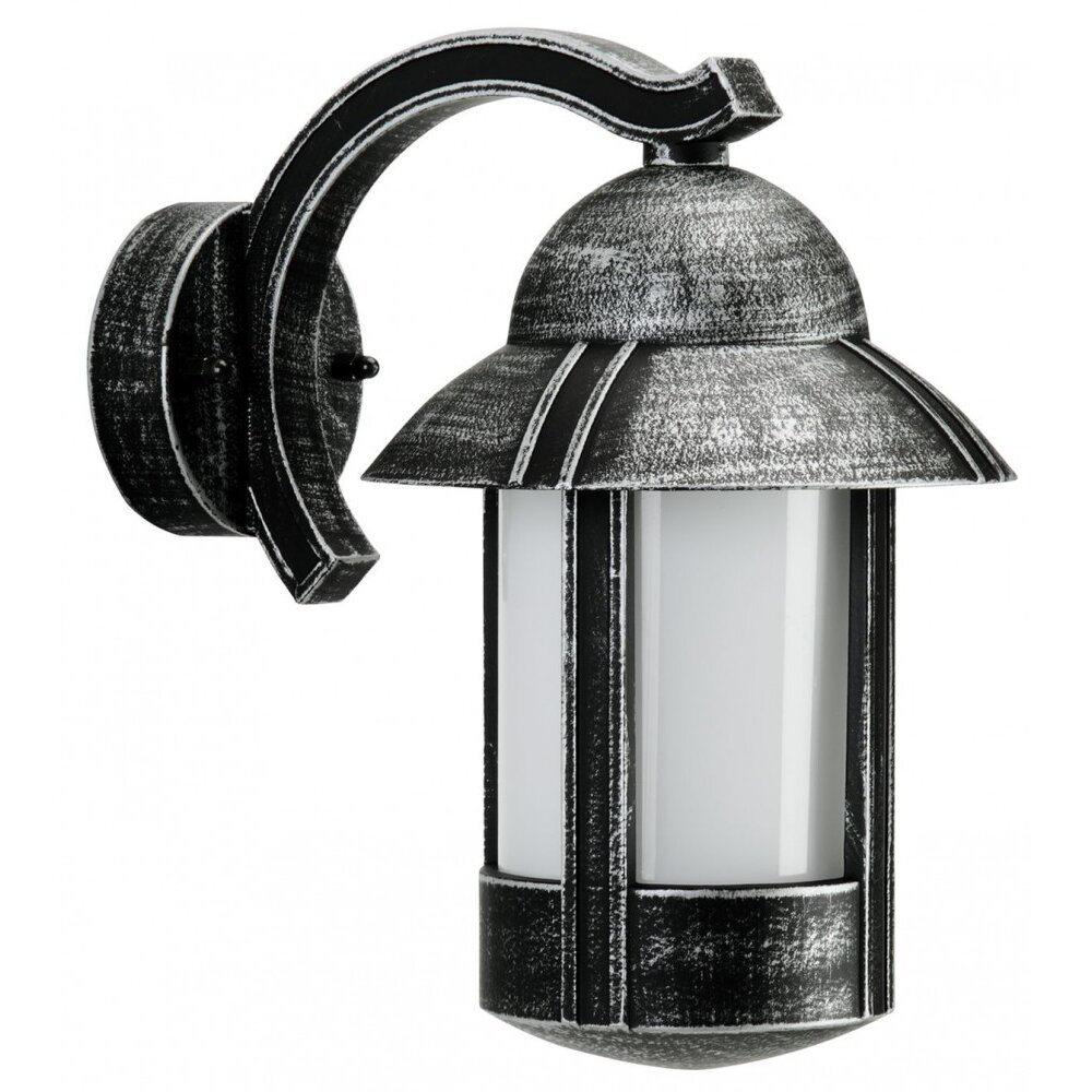 Albert Leuchten 1841 Außenwandleuchte Schwarz, Silber, 1-flammig main product photo