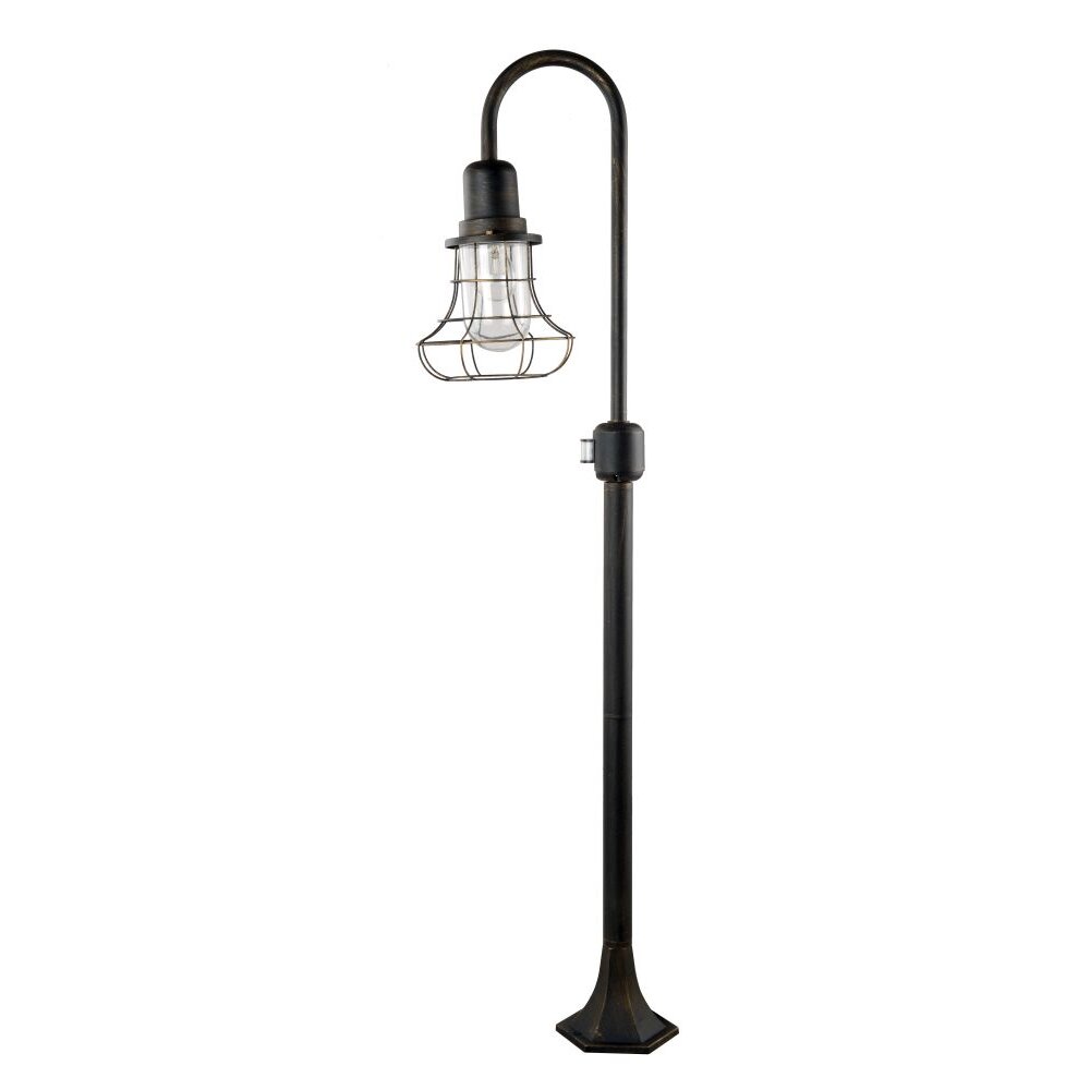 Eco Light BIRD Stehleuchte Braun, Braun, Gold, Gold, 1-flammig, Bewegungsmelder main product photo