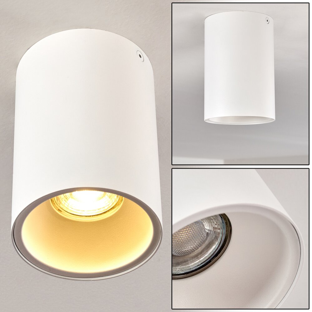 Grenada Deckenleuchte Weiß, 1-flammig main product photo