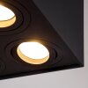 Baishan Deckenleuchte Schwarz, 4-flammig
