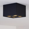 Baishan Deckenleuchte Schwarz, 4-flammig