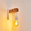 Barbengo Wandleuchte Braun, Weiß, 1-flammig