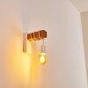 Barbengo Wandleuchte Braun, Weiß, 1-flammig