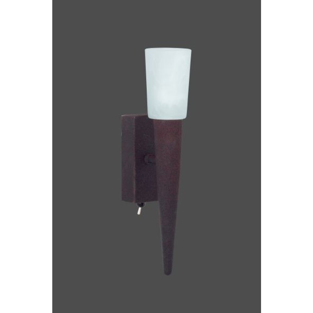 Trio Leuchten FACELLA Wandleuchte Braun, Rostfarben, 1-flammig main product photo