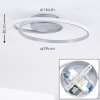 Leksund Deckenleuchte LED Silber, 1-flammig Leksund Deckenleuchte LED Silber, 1-flammig