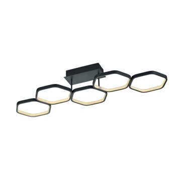 Reality Vigo Deckenleuchte LED Anthrazit, 1-flammig Reality Vigo Deckenleuchte LED Anthrazit, 1-flammig