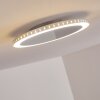 Aitrach Deckenleuchte LED Silber, 1-flammig