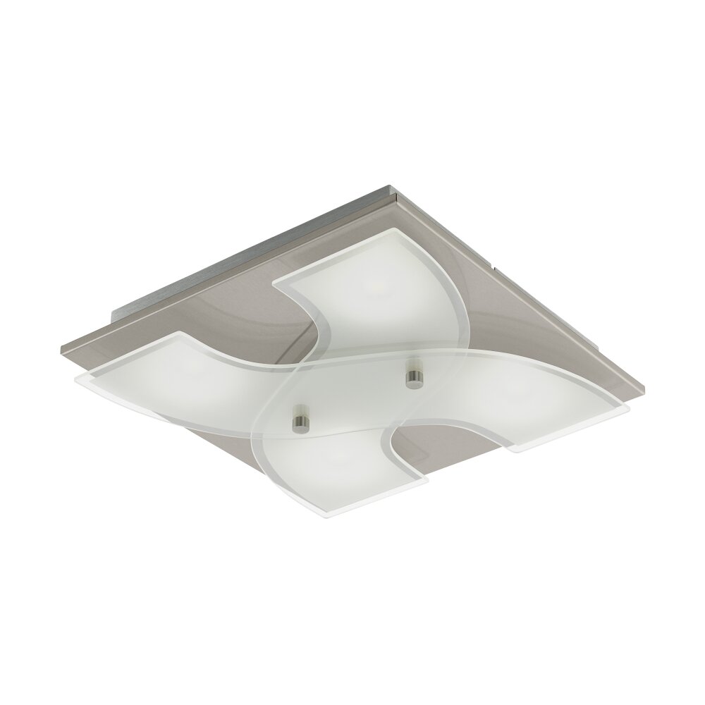 Eglo DIRUS Deckenleuchte LED Nickel-Matt, 4-flammig main product photo