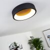 Kampala Deckenleuchte LED Schwarz, 1-flammig