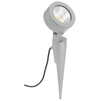 Albert 2390 Erdspiess LED Silber, 1-flammig