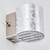 Bamako Wandleuchte Silber, 1-flammig