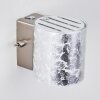 Bamako Wandleuchte Silber, 1-flammig