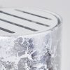 Bamako Wandleuchte Silber, 1-flammig