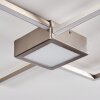 Narpes Deckenleuchte LED Nickel-Matt, 1-flammig