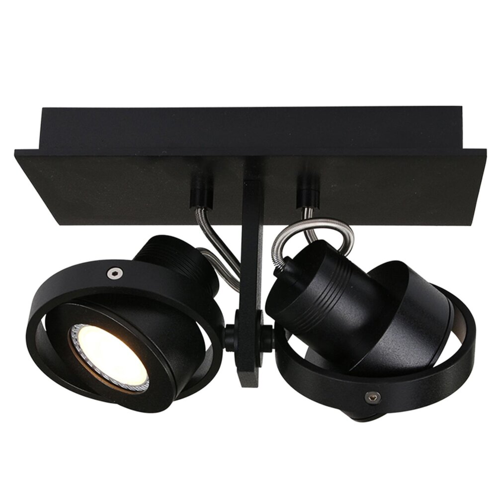 Steinhauer MEXLITE Deckenleuchten Schwarz, 2-flammig main product photo