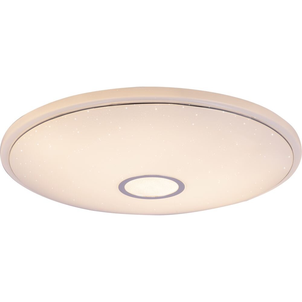 Globo CONNOR Deckenleuchte LED Weiß, 1-flammig, Fernbedienung, Farbwechsler main product photo