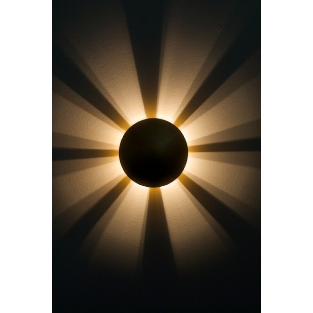 Wandleuchte Mezia gold Gold, 1-flammig