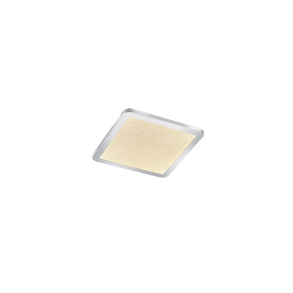 Trio Leuchten CESAR Deckenleuchte LED Chrom, 1-flammig