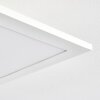 Antria LED Panel Weiß, 1-flammig, Fernbedienung, Farbwechsler