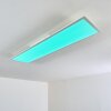 Antria LED Panel Weiß, 1-flammig, Fernbedienung, Farbwechsler