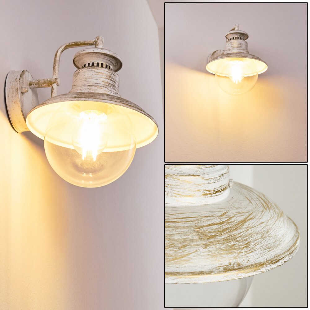 Fox Außenwandleuchte Weiß, 1-flammig main product photo