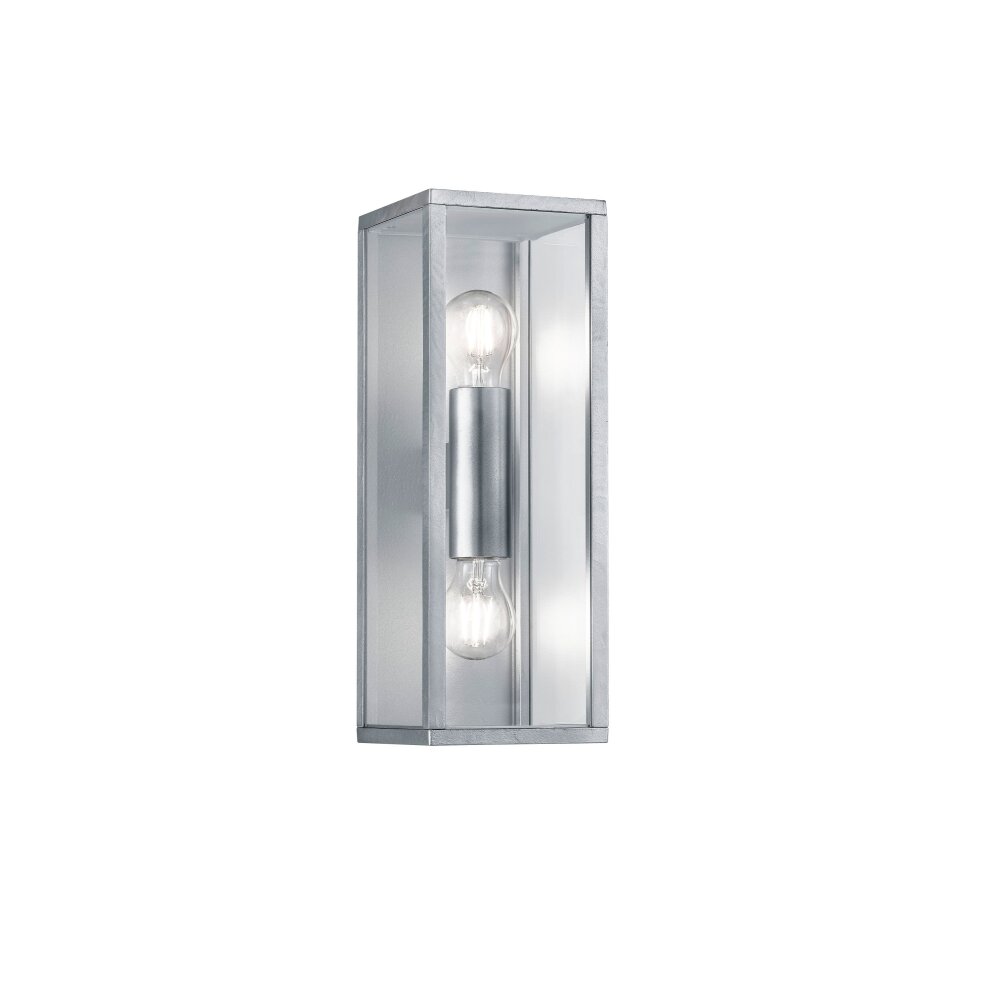 Trio Garonne Wandleuchte Verzinkt, 2-flammig main product photo